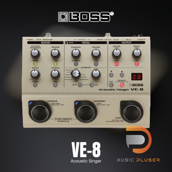 Boss VE8 Acoustic Singer